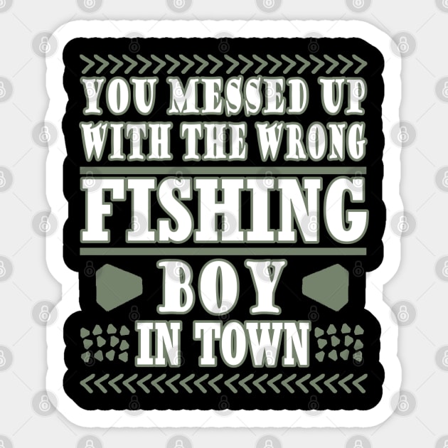 Fishing fishing fishing fishing rod natural carp fishing. Sticker by FindYourFavouriteDesign